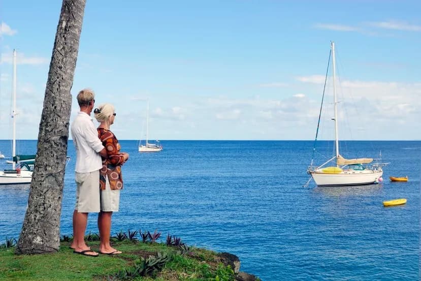 Beautiful sea views from Paradise Taveuni