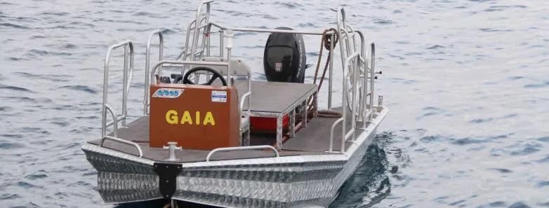 MV Raga's dive tender