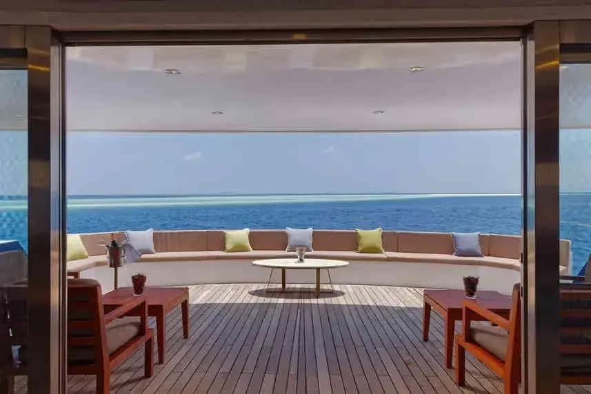 Sundeck with couches