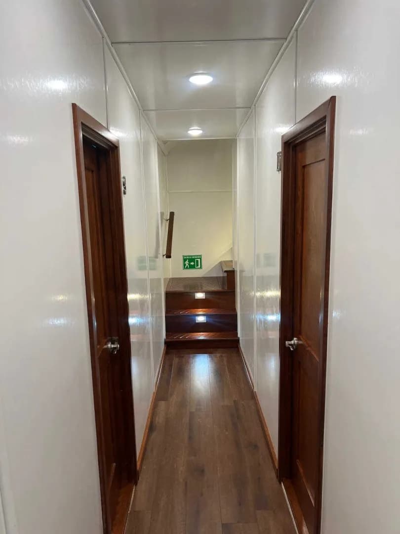 The Quino del Mar hallway