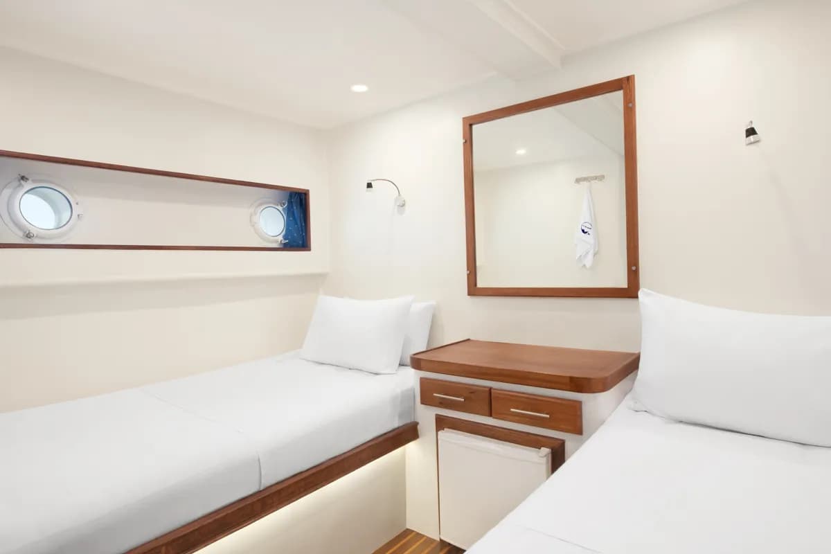 Lower Deck Twin Cabin