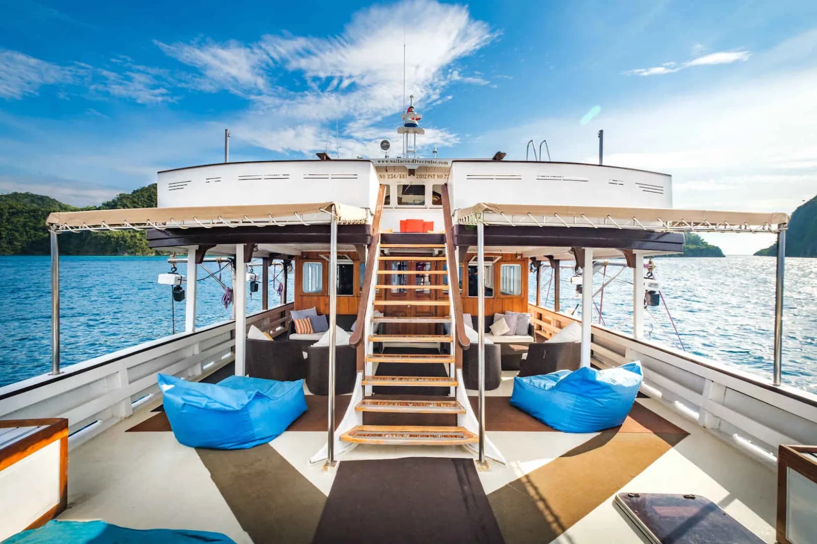 Sundeck with lounge chairs