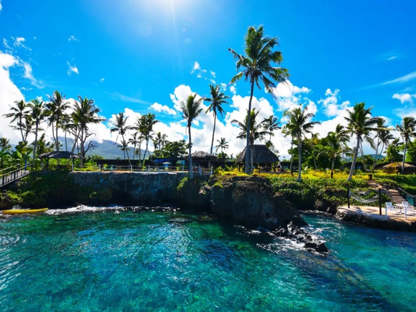 reasort view from the ocean